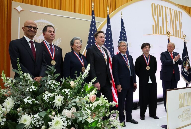 President Trump awards Big Tech donors with nation's highest science prizes
